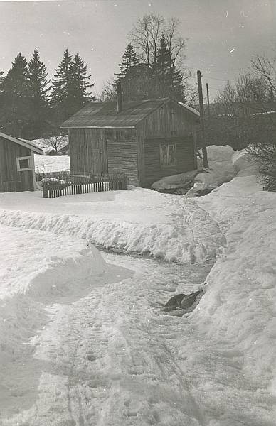 Amanda Tähtisen saunarakennus 1950-luvulta