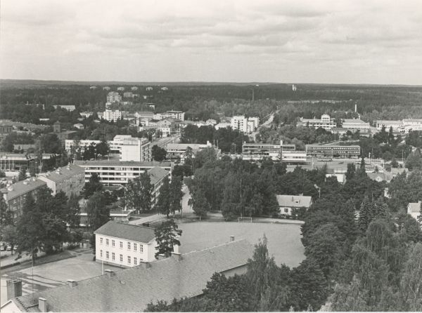 Ilmakuvaa kaupungista