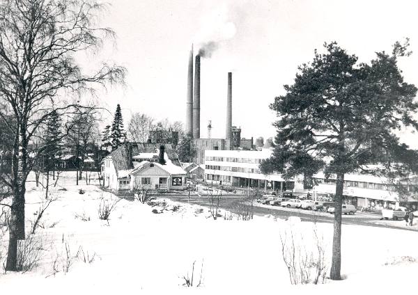 Näkymä Sääksmäentien ja Apiankadun risteyksestä