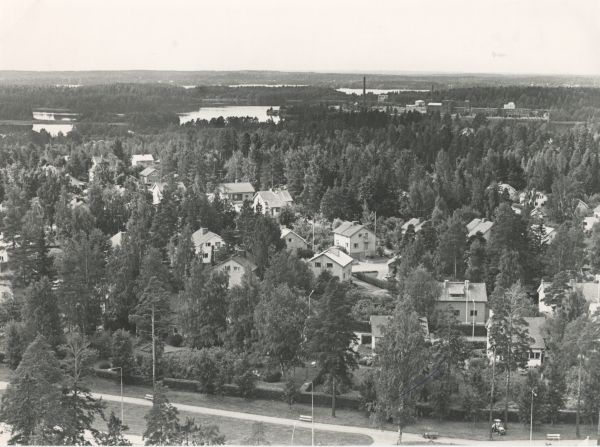 omakotiasutusta valkeakoskelta 1981