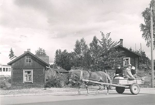 Renforssin taloja Valtakadulla 1953