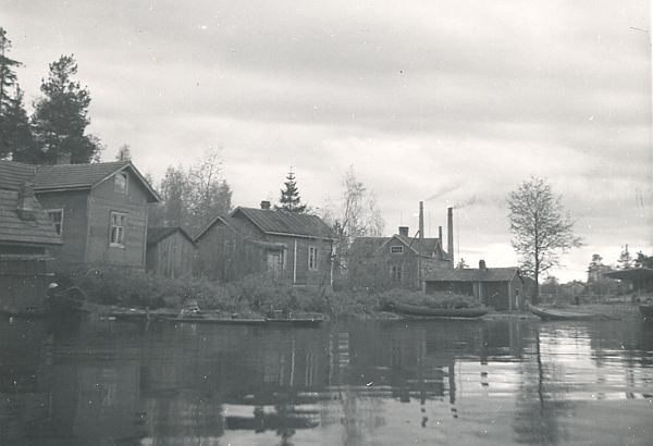 Apianlahden rantaa 1957