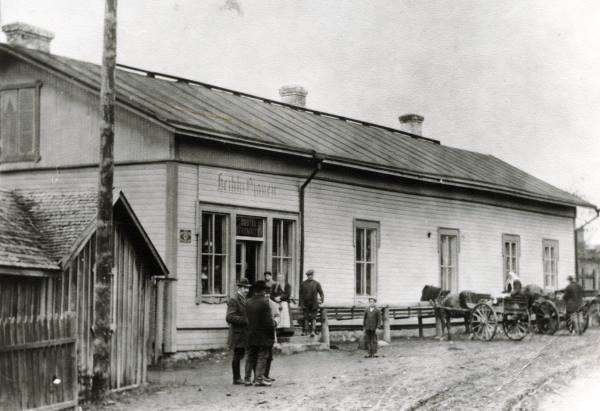 Heikki Ojasen kauppaliike vuonna 1912