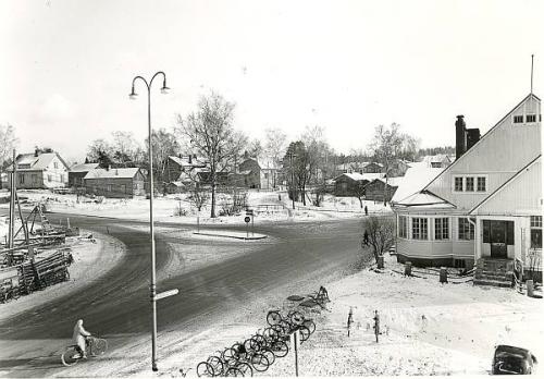 Näkymä kauppalantalolta 1959