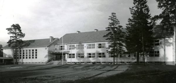 Sorrilan kansakoulu, vuonna 1953